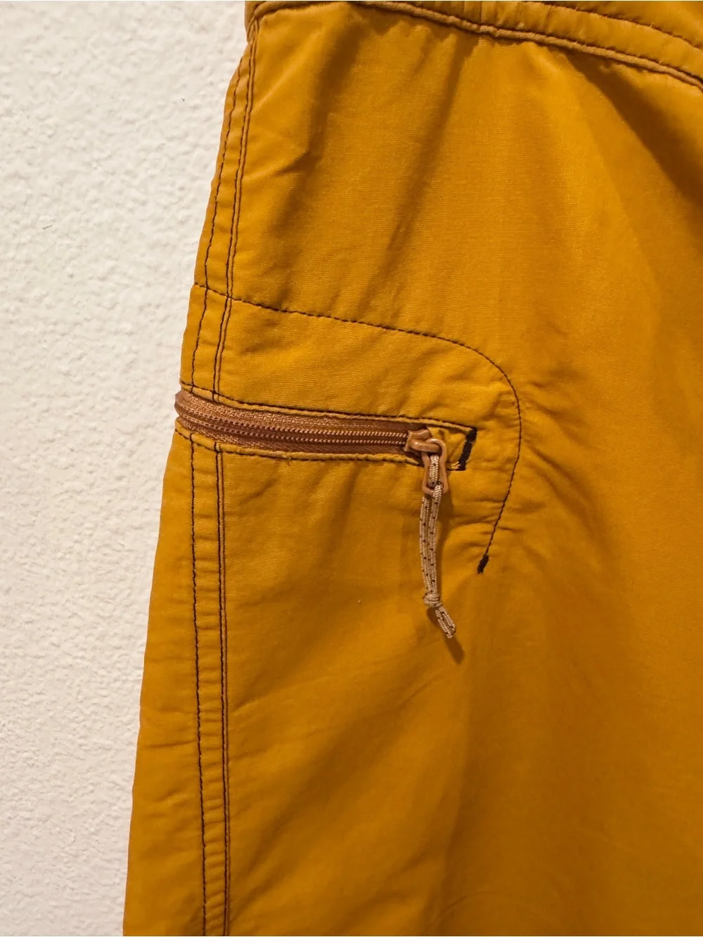 Patagonia Mustard Drawcord Hybrid Shorts - Men's 32
